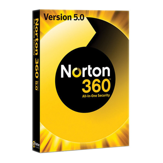 Symantec NORTON 360 5.0 User Manual