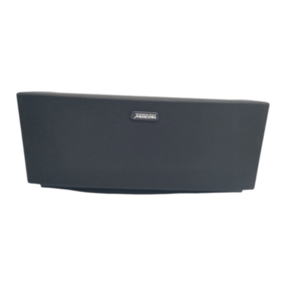 Meridian M33 Quick Manual