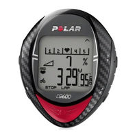 Polar Electro Equine CS600X Trotting Getting Started Manual