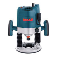 Bosch 1619EVS - NA 3.25 HP Electronic Plunge Router Operating/Safety Instructions Manual
