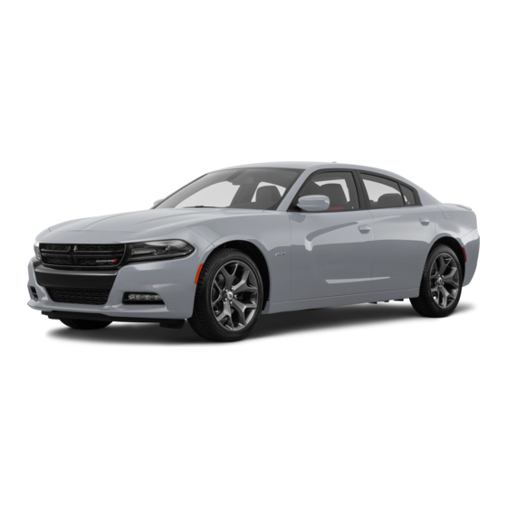 Dodge CHARGER Hellcat 2017 User Manual