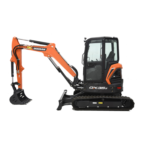 Doosan DX35Z Operation And Maintenance Manual