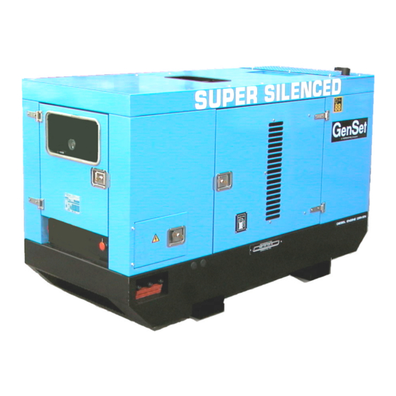 GenSet MG 20 I-DZ/AA Manuals