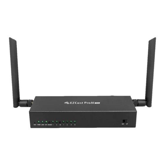 EZCast Pro WR02 Quick Start Manual