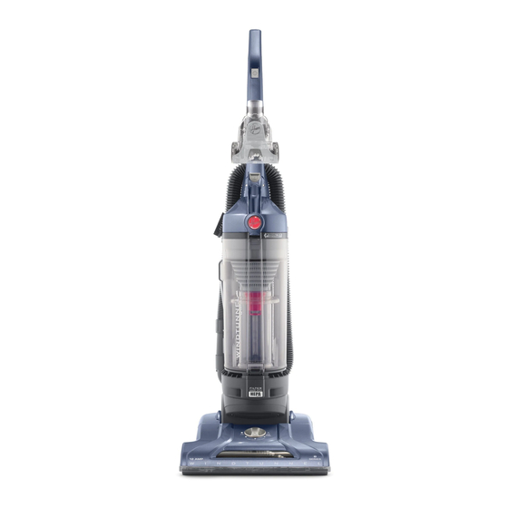 Hoover UH70105 - T-Series WindTunnel Upright Bagless Vacuum Cleaner Manuals
