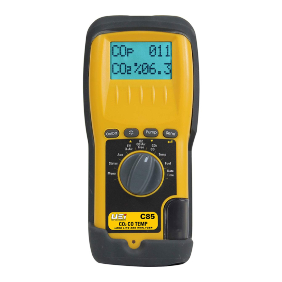 UEi C85 Instruction Manual