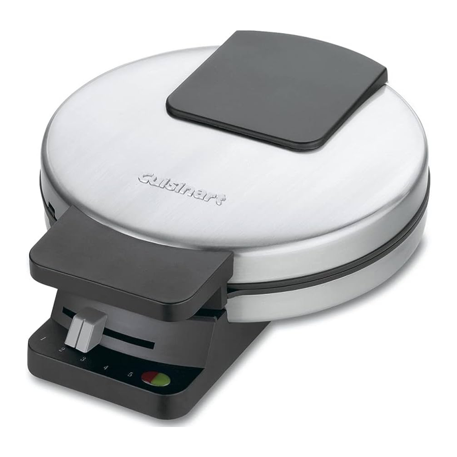 Cuisinart WMR-CA Series - Classic Waffle Maker Manual