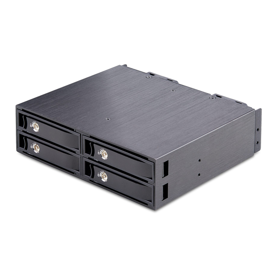 StarTech.com 4U2525-SAS-BACKPLANE Quick Start Manual