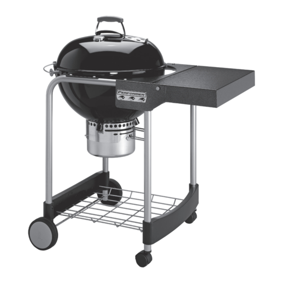 Weber PERFORMER 22 1?2 inch Owner's Manual