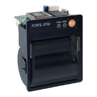 WOOSIM PORTI-SP20 Operation Instructions Manual