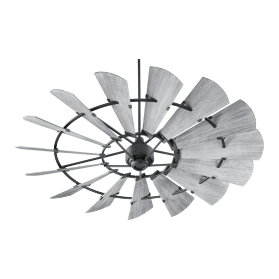 Quorum Windmill 96015 Series Installation Instructions Manual