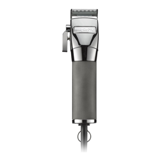 BaByliss PRO FX880E Manual