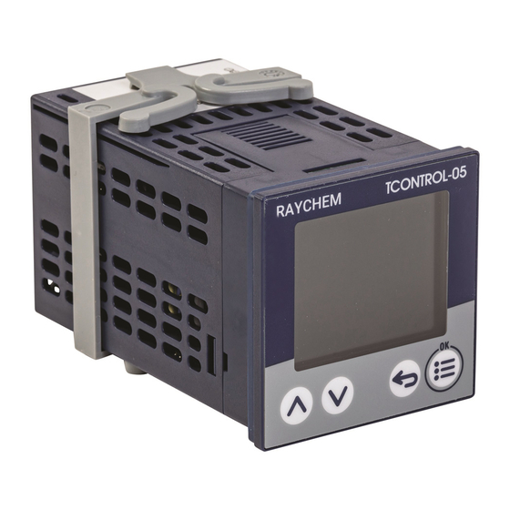 nVent RAYCHEM TCONTROL-05 Manuals