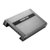 Ground Zero GZTA 4125X-II24V Owner's Manual