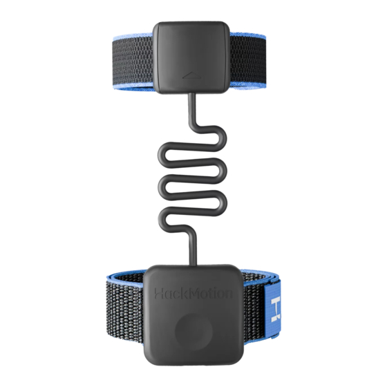 HACKMOTION  Sensor II Quick Start Manual