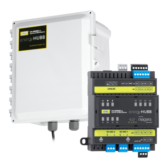 Hubbell EnergyHUBB NX Energy Dashboard Installation Manual