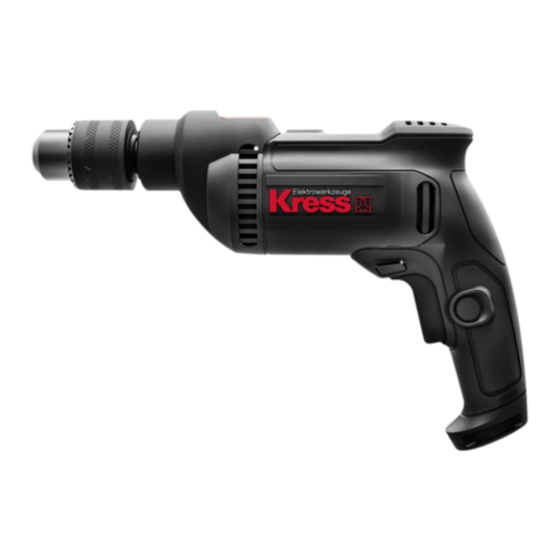 KRESS KU120 Safety And Operating Manual