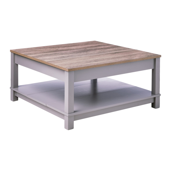 Ameriwood HOME Carver 5047096COM Table Manuals