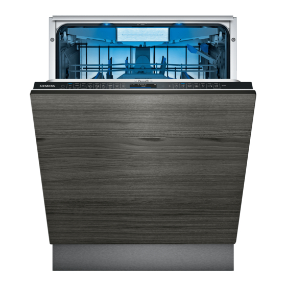Siemens SN87YX03CE Information For Use