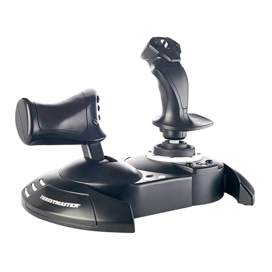 Thrustmaster T.Flight Hotas ONE Connection And Configuration