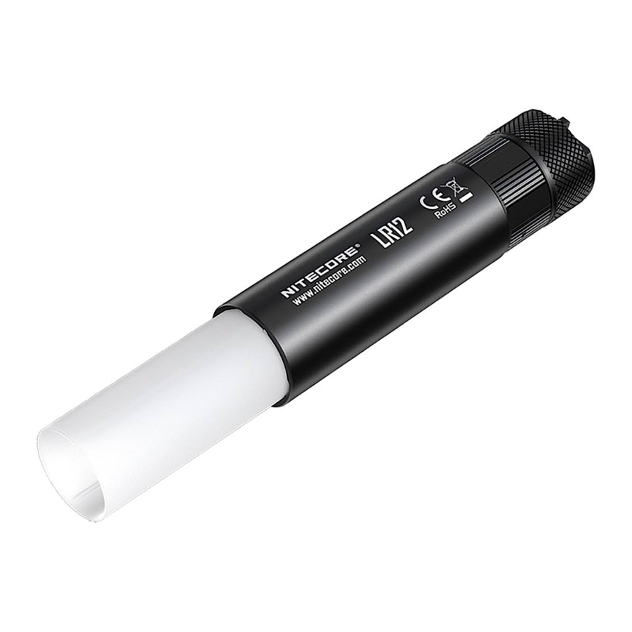 Nitecore LR12 - 1000 Lumen Flashlight Manual