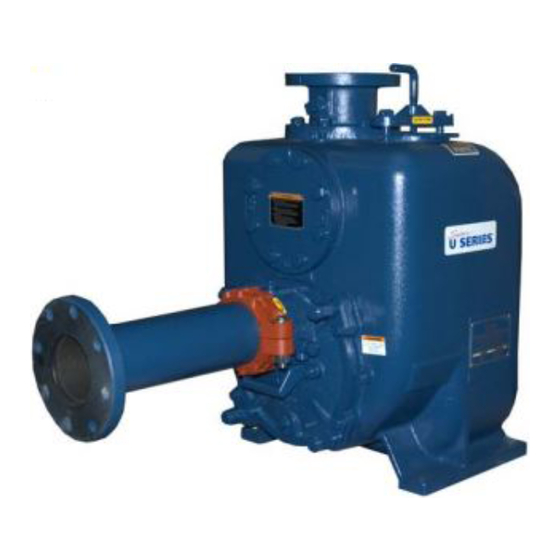 GORMAN-RUPP PUMPS U4A60S-B Installation, Operation, And Maintenance Manual With Parts List