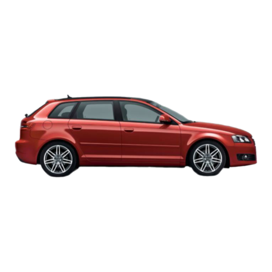 Audi A3 2010 Owner's Manual