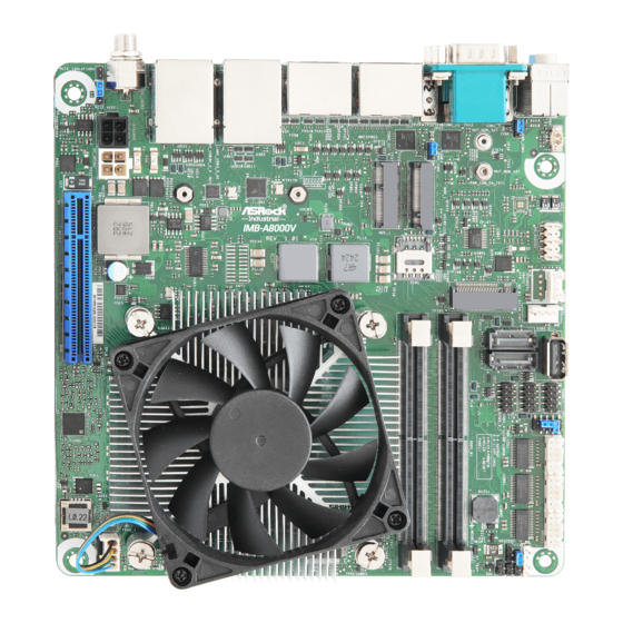 ASRock Industrial IMB-A8000 User Manual