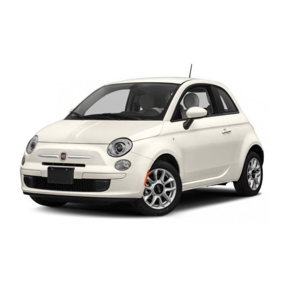 Fiat 500 User Manual