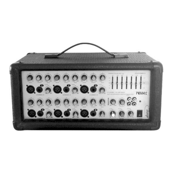 Logitek PMX 602 Owner's Manual