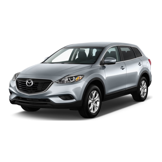 Mazda 2013 CX-9 Owner's Manual