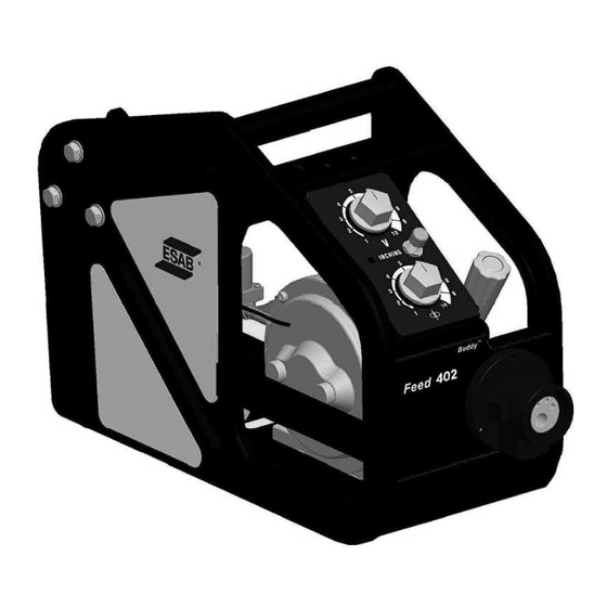 ESAB Buddy Feed 402 Instruction Manual