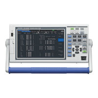 Hioki PW3390 Instruction Manual
