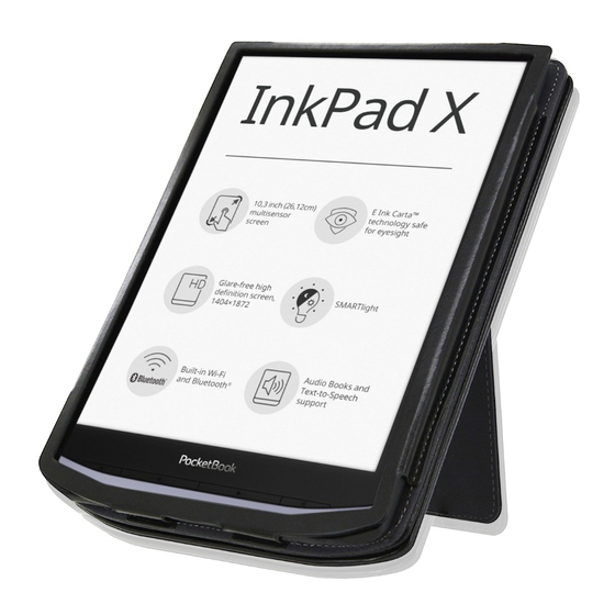 Pocketbook InkPad X PB1040 User Manual