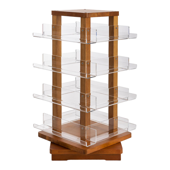 Displays2go SMAWRDCSC Assembly Instructions
