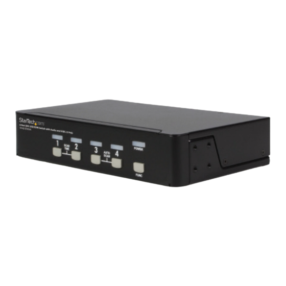 StarTech.com SV431DVIUAGB Manual
