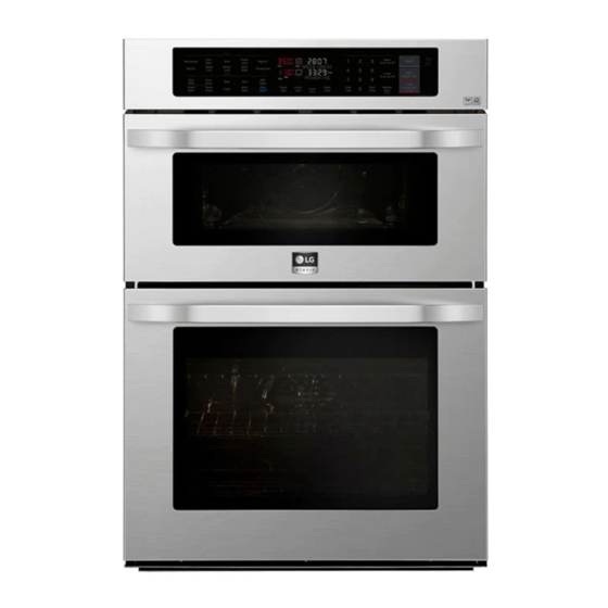 LG LSWC307ST Double Wall Oven Manuals