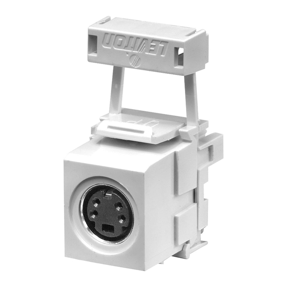 Leviton 40734 Instructions For Use