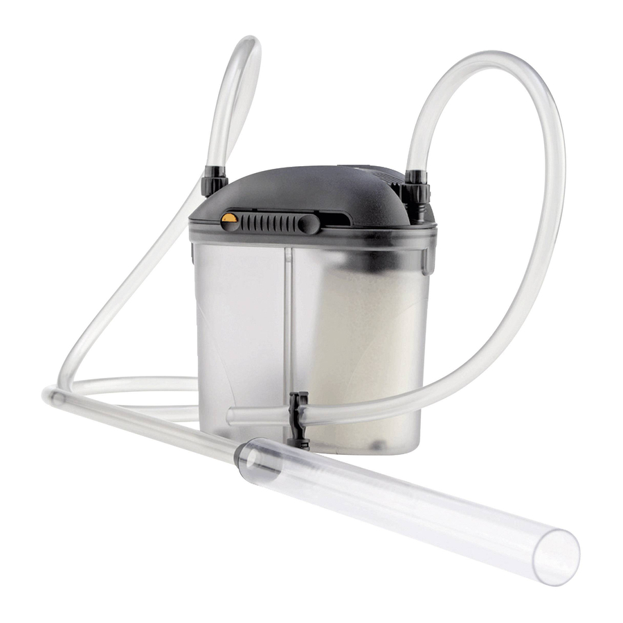 Eden 501 - Priming External Filter Manual