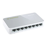 TP Link TL-SF1008D - 10/100M FAST ETHERNET SWITCH User Manual