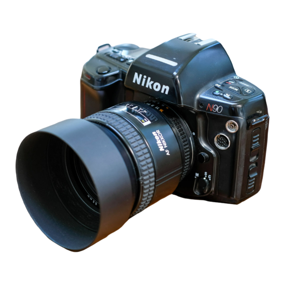 Nikon N90 AF Manuals