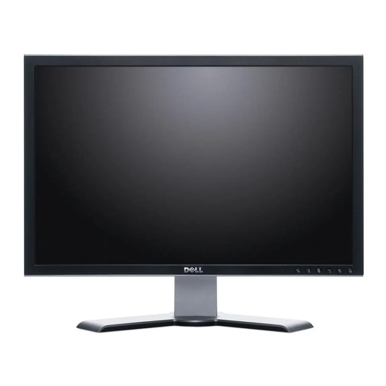 Dell UltraSharp 2407WFP Setup Manual