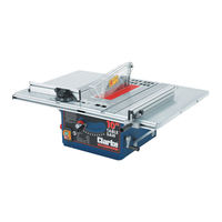 Clarke Woodworker CTS10D Operating & Maintenance Manual
