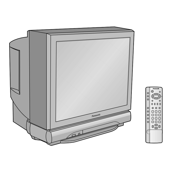 Panasonic TX-34P300X Operating Instructions Manual