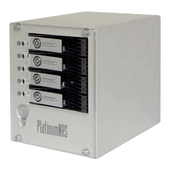 MicroNet PlatinumNAS Owner's Manual