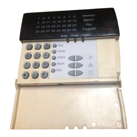 DCS PowerSeries System Keypads Manuals