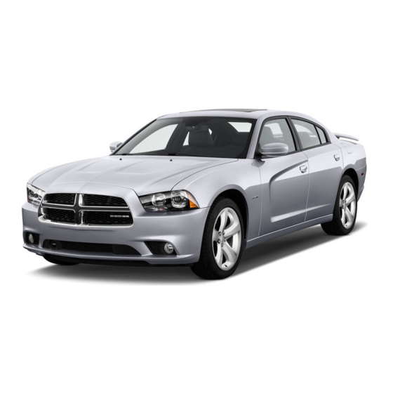 Dodge 2011 Charger User Manual