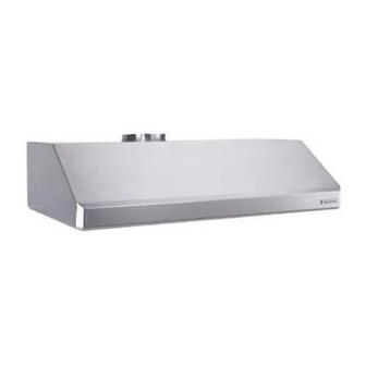 Vent-a-Hood UNDER CABINET HOOD Installation Instructions Manual