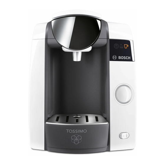 Tassimo TAS 43xx Instruction Manual