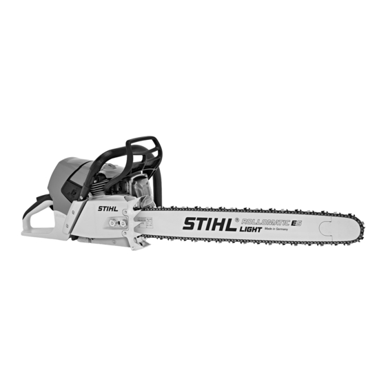 Stihl MS 661 C-M Instruction Manual